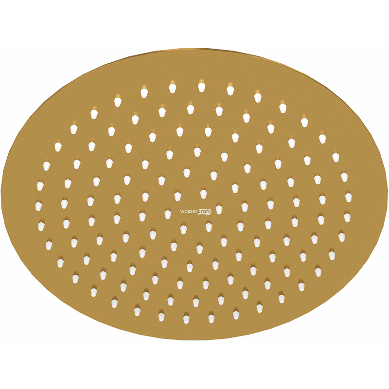 Верхний душ WasserKRAFT A259 Золото матовое от магазина ЛесКонПром.ру