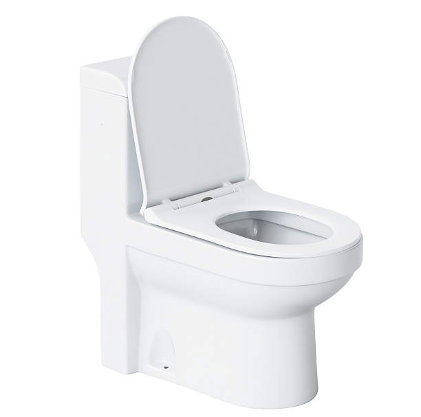 Унитаз моноблок Laguraty 8007A с сиденьем Микролифт от магазина ЛесКонПром.ру