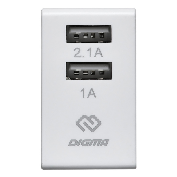 Зарядное устройство Digma 2xUSB-A 15 Вт от магазина ЛесКонПром.ру