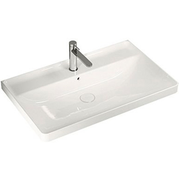 Раковина Hatria Canalgrande 80 Y1EK Белая от магазина ЛесКонПром.ру