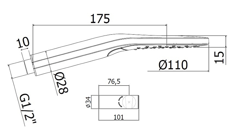 Душевой гарнитур Paffoni Sofia ZDUP121CRAG Хром от магазина ЛесКонПром.ру