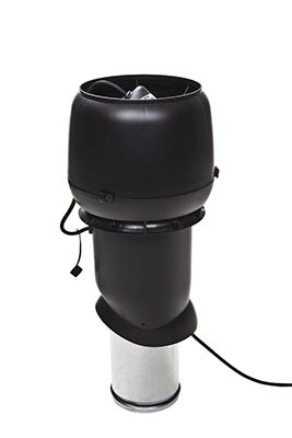Вентилятор Vilpe E220P/160/500, цвет черный от магазина ЛесКонПром.ру