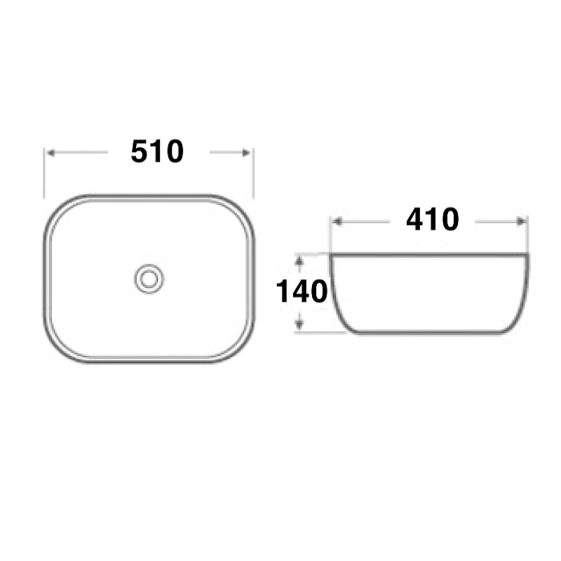 Раковина-чаша Mira MR-5141BB Черная от магазина ЛесКонПром.ру