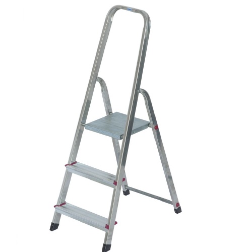 Стремянка алюминиевая Krause Corda 3 ступени (арт. 000712) от магазина ЛесКонПром.ру