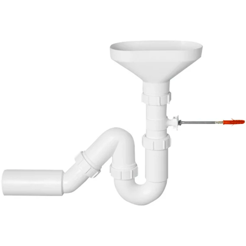 Сифон для кухонной мойки McAlpine HC8-FUN Белый от магазина ЛесКонПром.ру