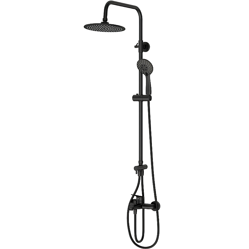 Душевая система Laguraty 7005 Черный от магазина ЛесКонПром.ру