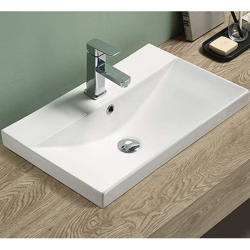 Раковина Velvex 70 9696-70 Белая от магазина ЛесКонПром.ру