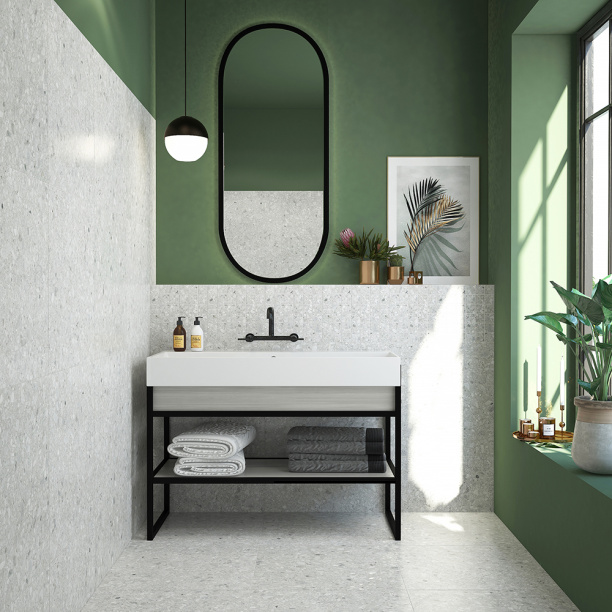 Мозаика Клемо 7 светло-серая 30х30х1 см от магазина ЛесКонПром.ру