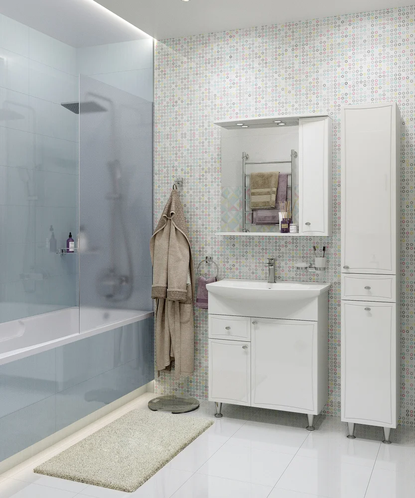 Зеркало DIWO Кострома R, 75 от магазина ЛесКонПром.ру