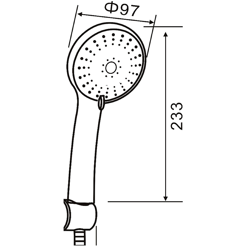 Душевой гарнитур Orange LM51BR Бронза от магазина ЛесКонПром.ру