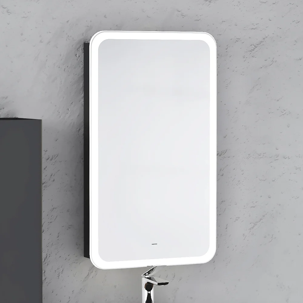 Зеркало-шкаф Raval Morelle 60, антрацит от магазина ЛесКонПром.ру