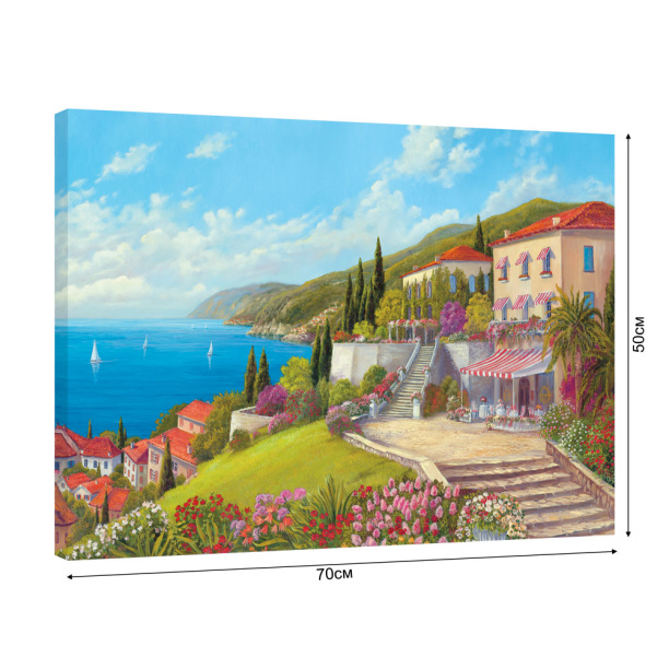 Канвас Тропик II 40х40 см от магазина ЛесКонПром.ру