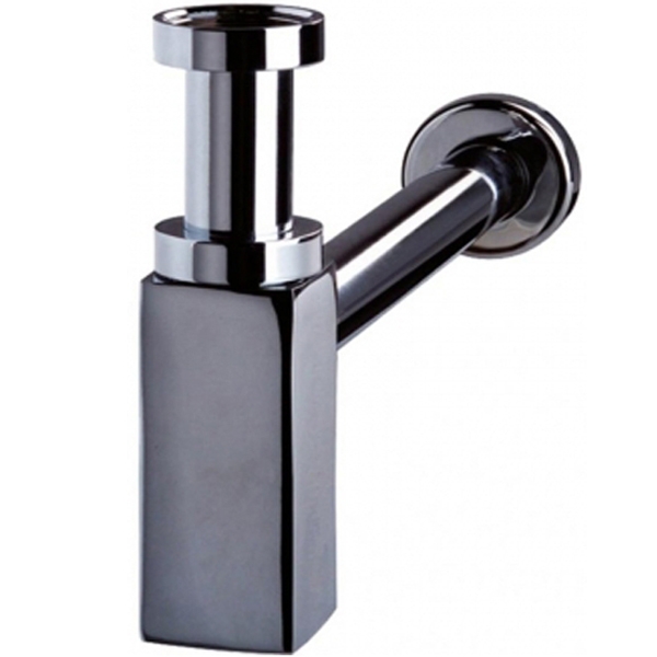 Сифон для раковины CeramaLux С-045 Хром от магазина ЛесКонПром.ру