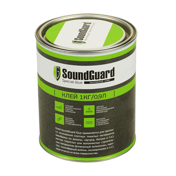 Клей для звукоизоляции SoundGuard 1 кг от магазина ЛесКонПром.ру