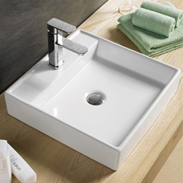 Раковина Melana 44 MLN-7657 Белая от магазина ЛесКонПром.ру