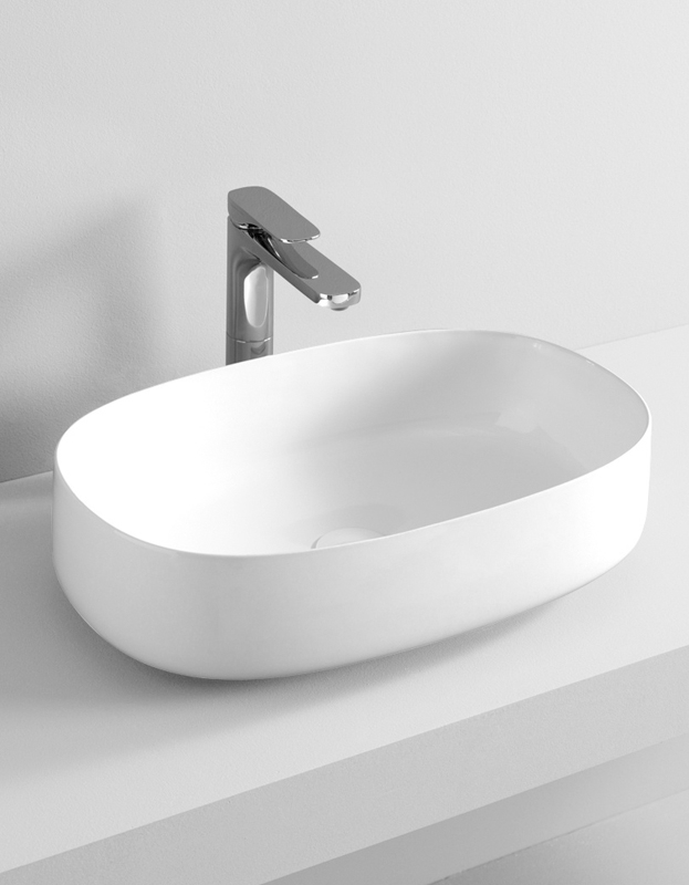 Раковина Artceram Cognac 55 COL003 01 00 Белая от магазина ЛесКонПром.ру