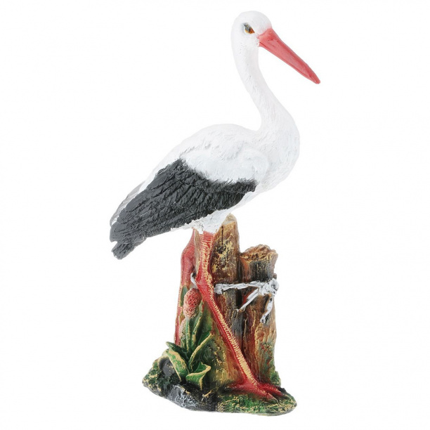Фигура садовая Аист в камышах от магазина ЛесКонПром.ру
