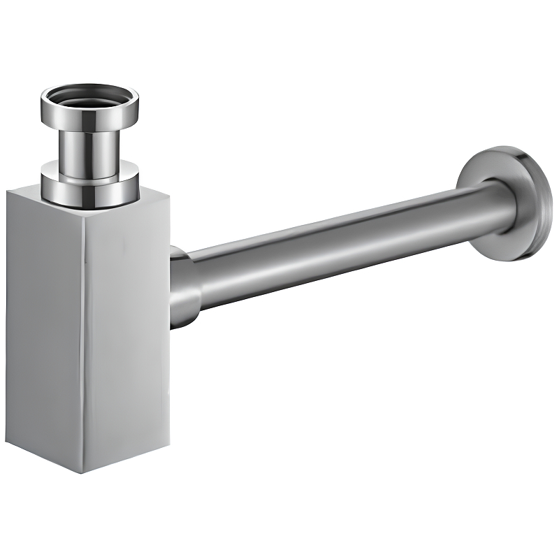 Сифон для раковины Frap F80-2 Хром от магазина ЛесКонПром.ру