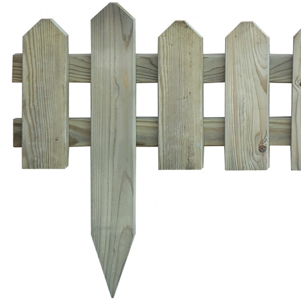 Заборная секция Палисадник 25/50х100 см от магазина ЛесКонПром.ру