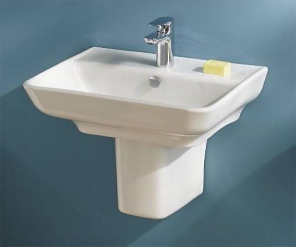 Раковина Jacob Delafon Struktura 65 EGC112-00 Белая от магазина ЛесКонПром.ру