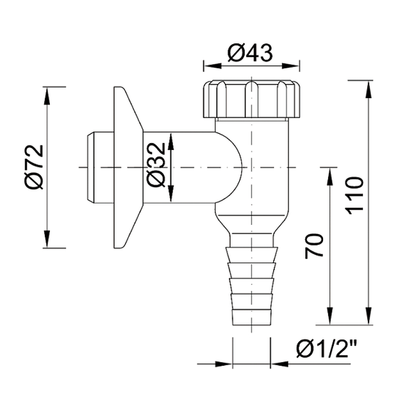 Сифон для стиральной машины Styron STY-529 Белый от магазина ЛесКонПром.ру