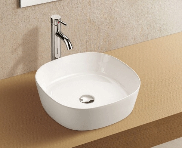 Раковина-чаша WeltWasser Elbach 2198 43 10000003841 Белый глянец от магазина ЛесКонПром.ру
