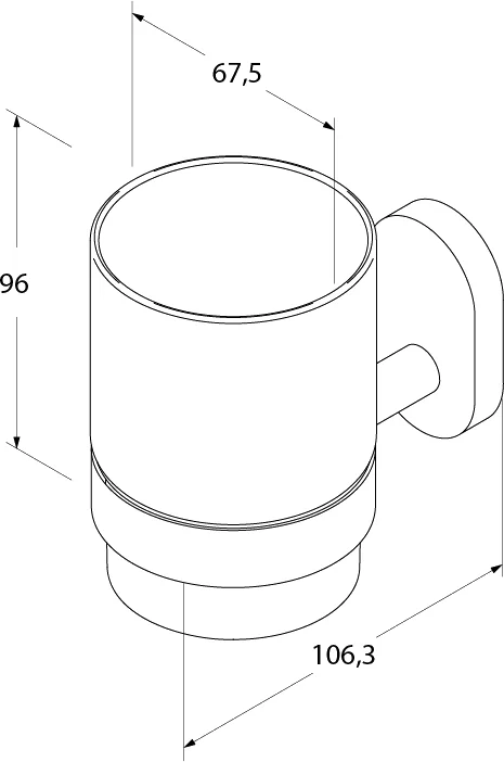 Стакан IDDIS Mirro Plus от магазина ЛесКонПром.ру