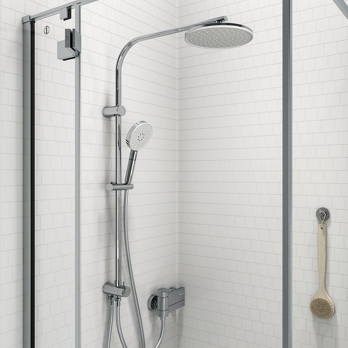 Душевая система Iddis Swipe SWI3F97i76 Хром от магазина ЛесКонПром.ру