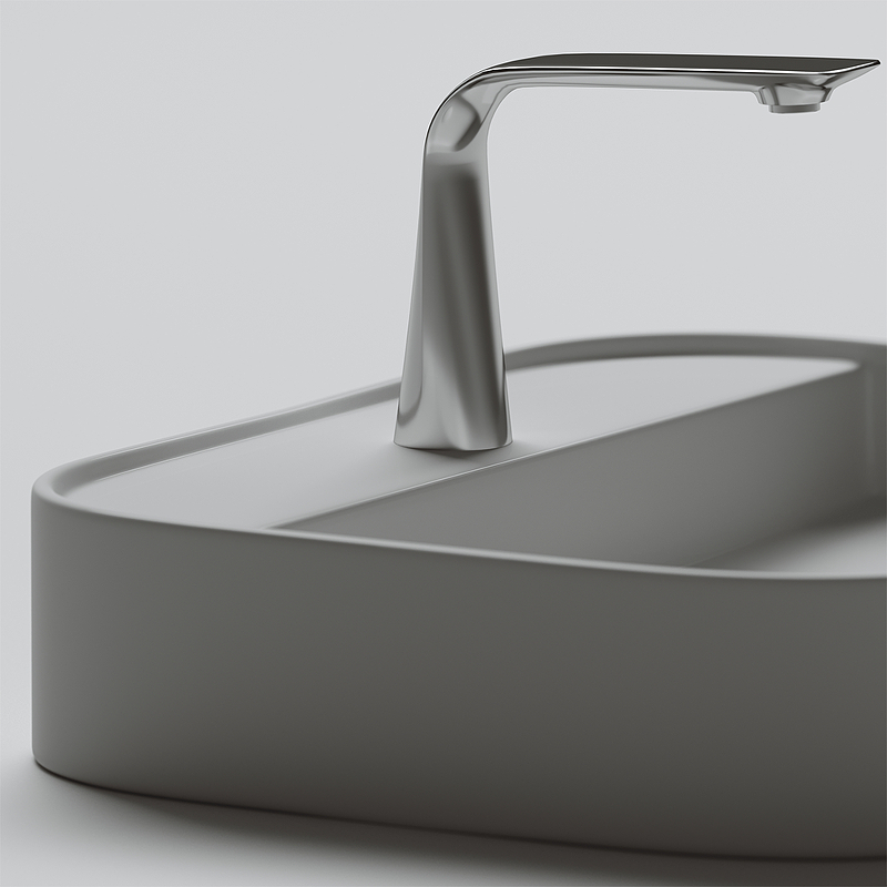 Раковина Ceramica Nova Element 55 CN6034 Белая от магазина ЛесКонПром.ру