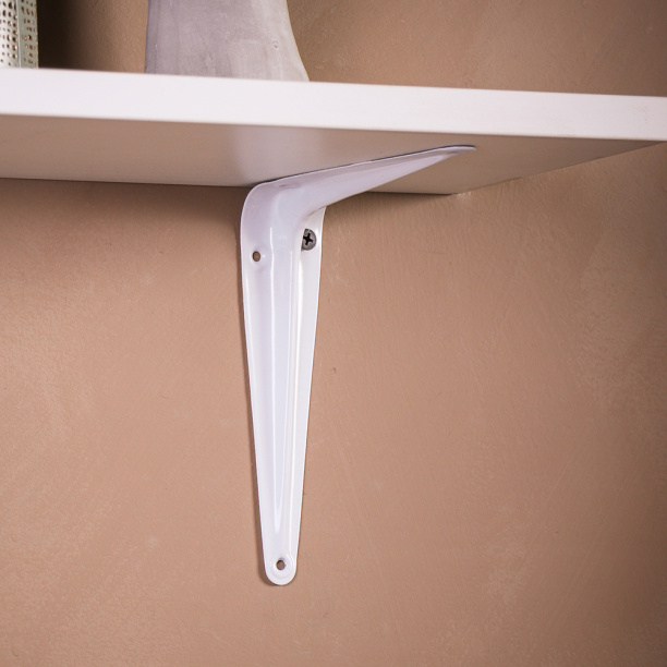 Кронштейн Практик 150х125 мм белый от магазина ЛесКонПром.ру