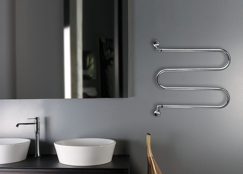 Водяной полотенцесушитель Margaroli Vento 400CR Хром от магазина ЛесКонПром.ру