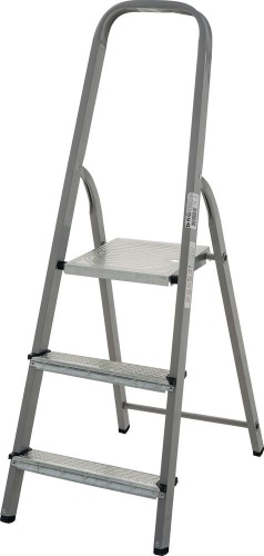 Стремянка стальная со стальными ступенями Новая Высота 3 ступени (арт. 1150103) от магазина ЛесКонПром.ру