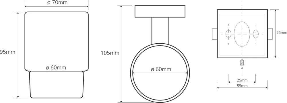 Стакан Bemeta Beta 132110012 от магазина ЛесКонПром.ру