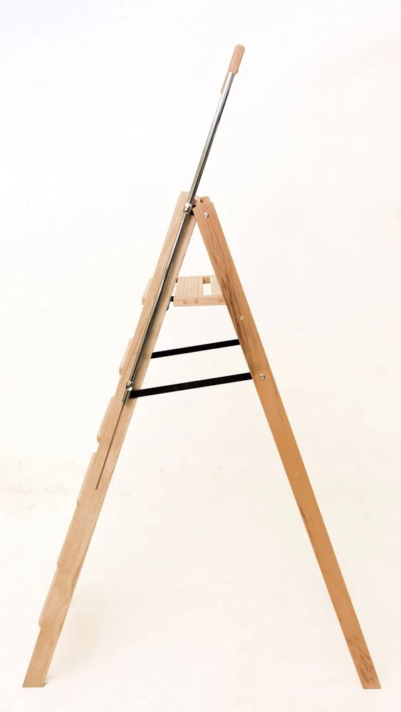 Стремянка деревянная Hoz-Block Серж 5 ступеней Светлая (арт. СДР-5С) от магазина ЛесКонПром.ру