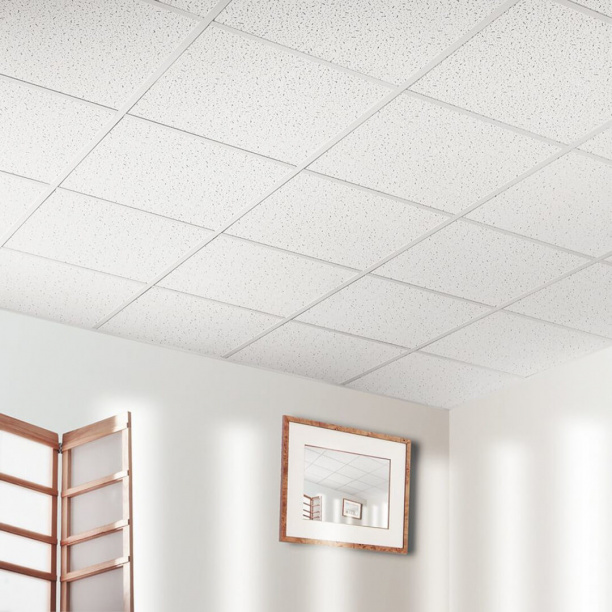 Потолочная плита Armstrong Байкал 600х600х12 мм 7,2 м2 от магазина ЛесКонПром.ру