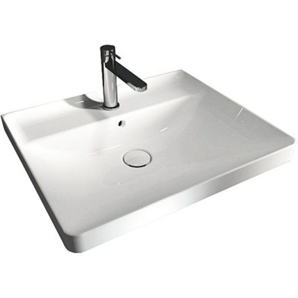 Раковина Hatria Canalgrande 60 Y1EJ Белая от магазина ЛесКонПром.ру