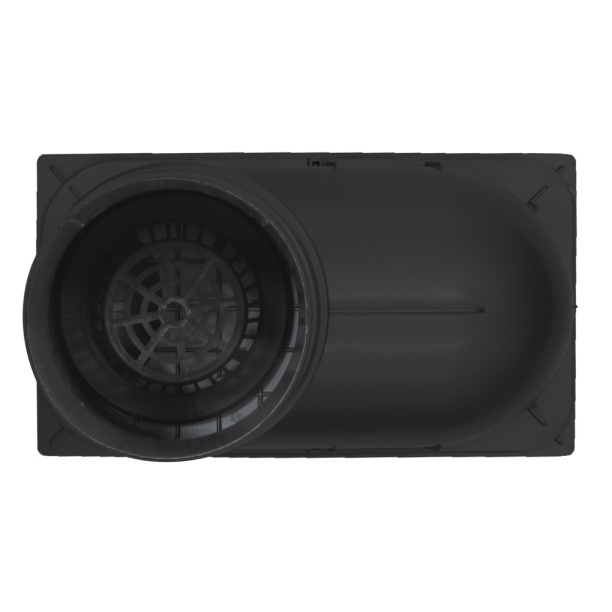 Ливнеприёмник под водосточную трубу Ecoteck черный от магазина ЛесКонПром.ру