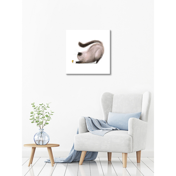 Канвас 40х50 см Подсолнухи от магазина ЛесКонПром.ру