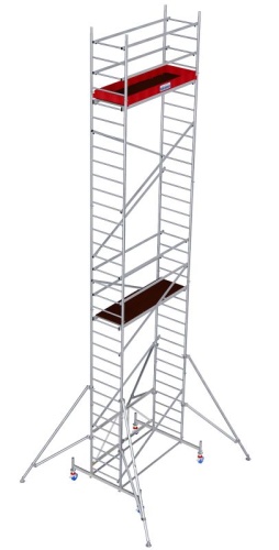 Алюминиевая Вышка-тура KRAUSE PROTEC XS складная РВ 9,8 м (Арт.920072) от магазина ЛесКонПром.ру