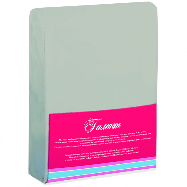 Штора-тюль вуаль 200х280 см серая от магазина ЛесКонПром.ру