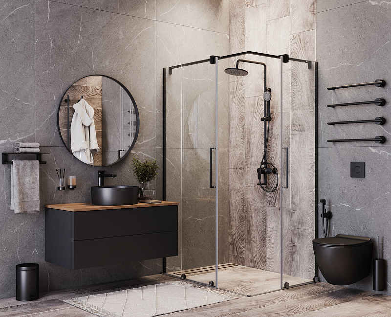 Раковина-чаша Bond 39 S53-398 Черная матовая от магазина ЛесКонПром.ру