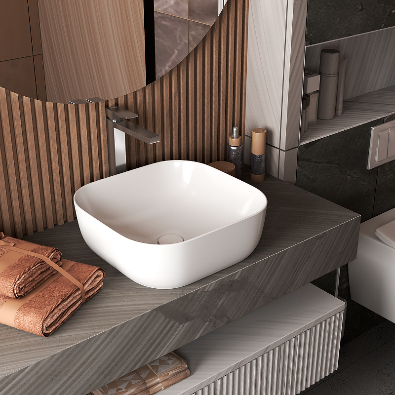 Раковина-чаша D&K Venice 41 DT1020616 Белая от магазина ЛесКонПром.ру