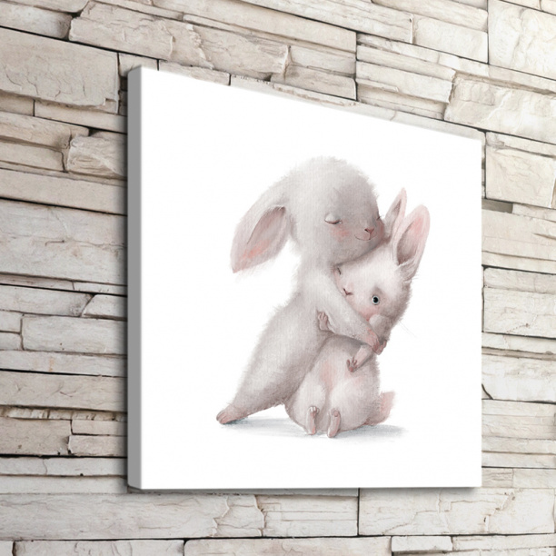 Канвас 31х31 см Капли на цветке от магазина ЛесКонПром.ру