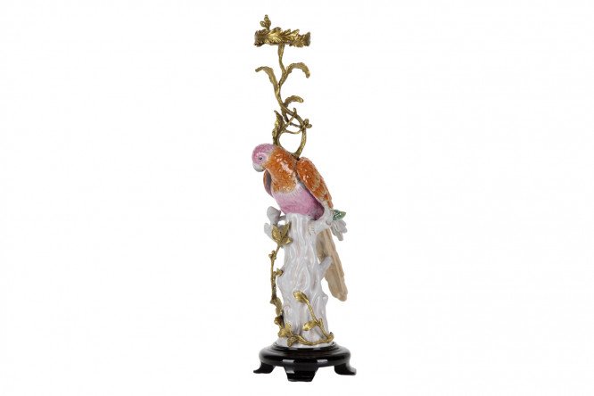 Подсвечник на 1 свечу Попугай 80450845 от магазина ЛесКонПром.ру