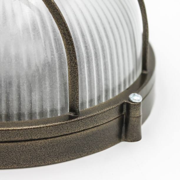 Светильник Свет Круг 1х60 Вт Е27 решетка IP54 бронза от магазина ЛесКонПром.ру