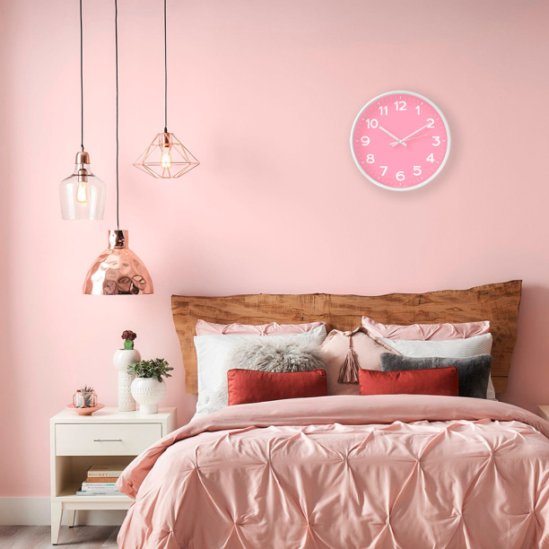 Часы настенные круглые Пион d30 см от магазина ЛесКонПром.ру