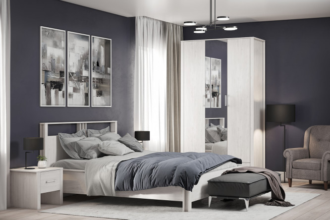 Зеркало навесное SOLANA Amberg 80423363 от магазина ЛесКонПром.ру