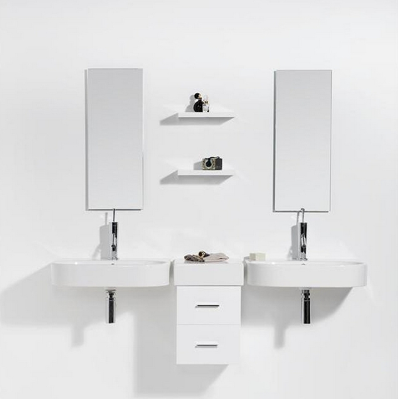 Раковина Hatria Area 60 Y0UH01 Белая от магазина ЛесКонПром.ру