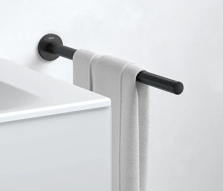 Полотенцедержатель Keuco Plan 14923370000 35 см, черный от магазина ЛесКонПром.ру