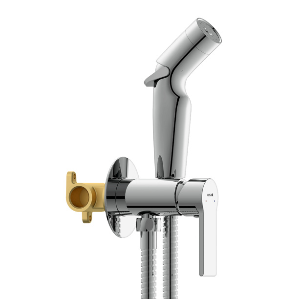 Гигиенический душ Cersanit Brasko встраиваемый хром от магазина ЛесКонПром.ру